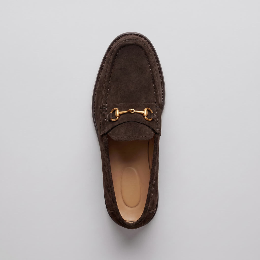 Mocassins de Camurça Ellison – Conforto Atemporal e Estilo Sofisticado
