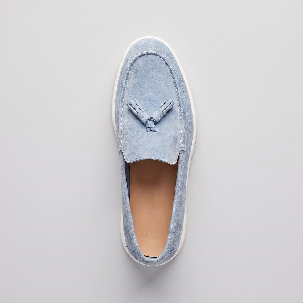 Mocassins de Camurça Capri – Conforto Atemporal e Estilo Sofisticado