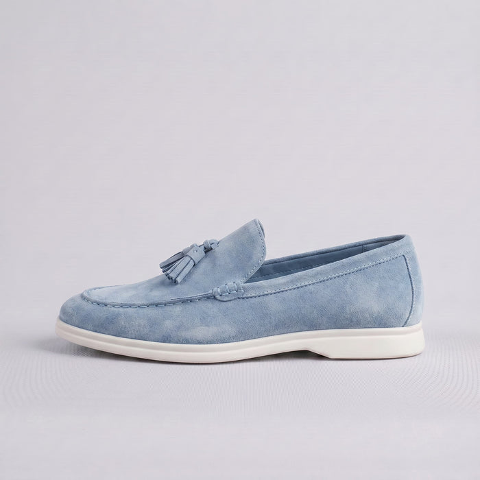 Mocassins de Camurça Capri – Conforto Atemporal e Estilo Sofisticado