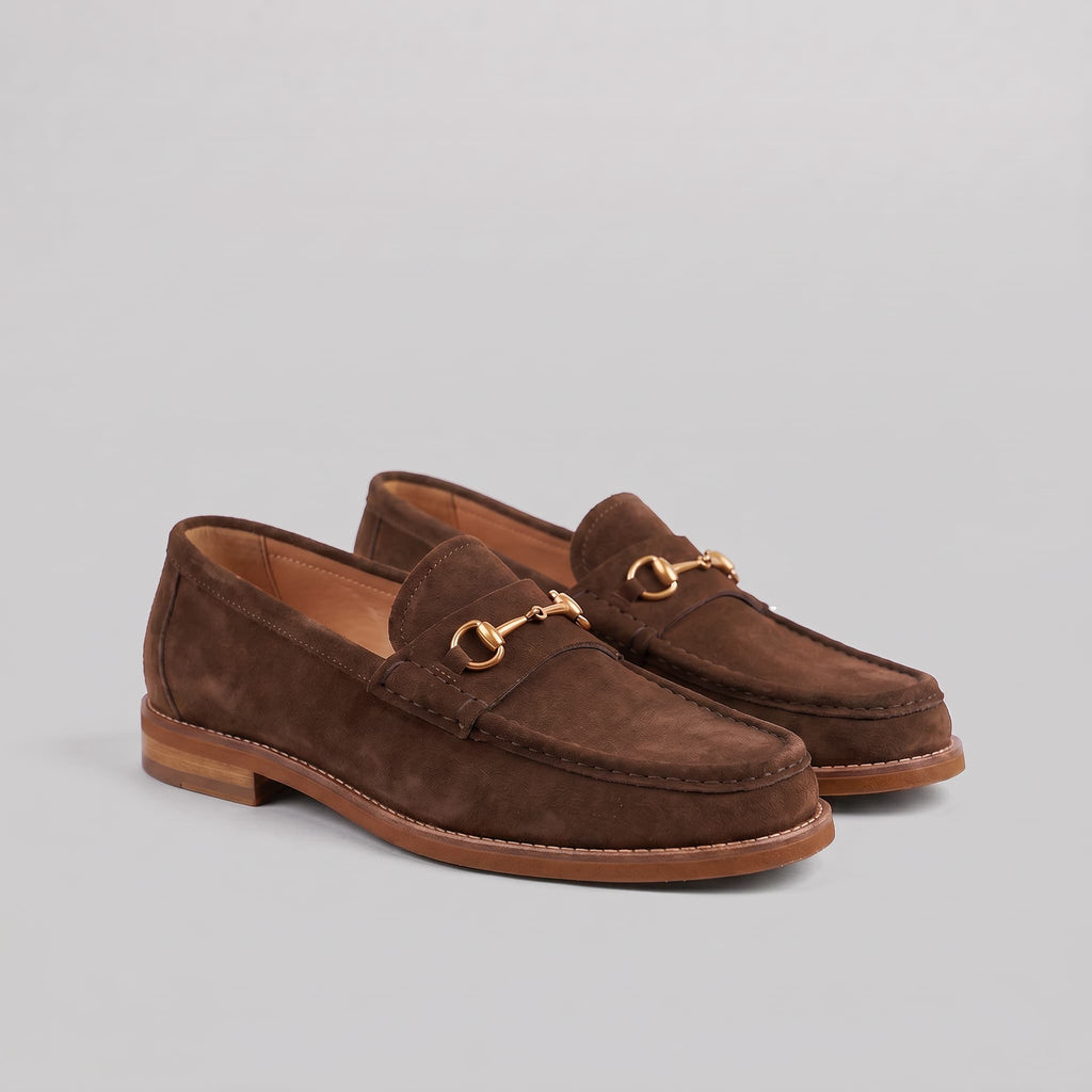 Mocassins de Camurça Ellison – Conforto Atemporal e Estilo Sofisticado