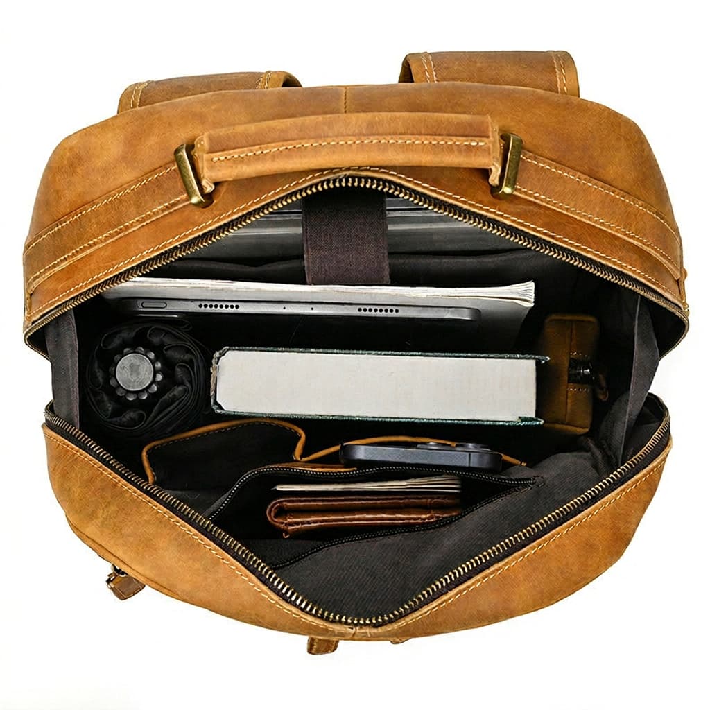 Mochila Premium para Notebook em Couro Radnor