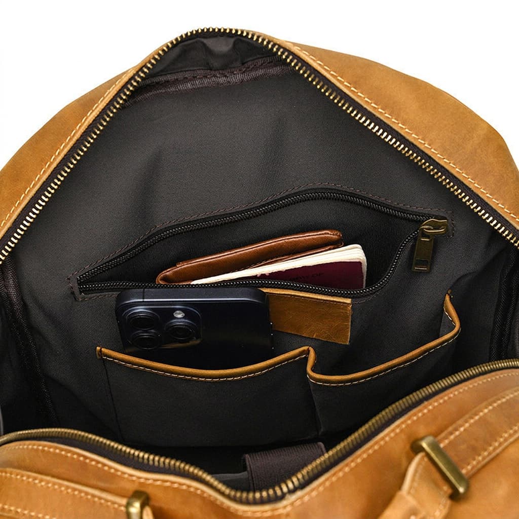 Mochila Premium para Notebook em Couro Radnor