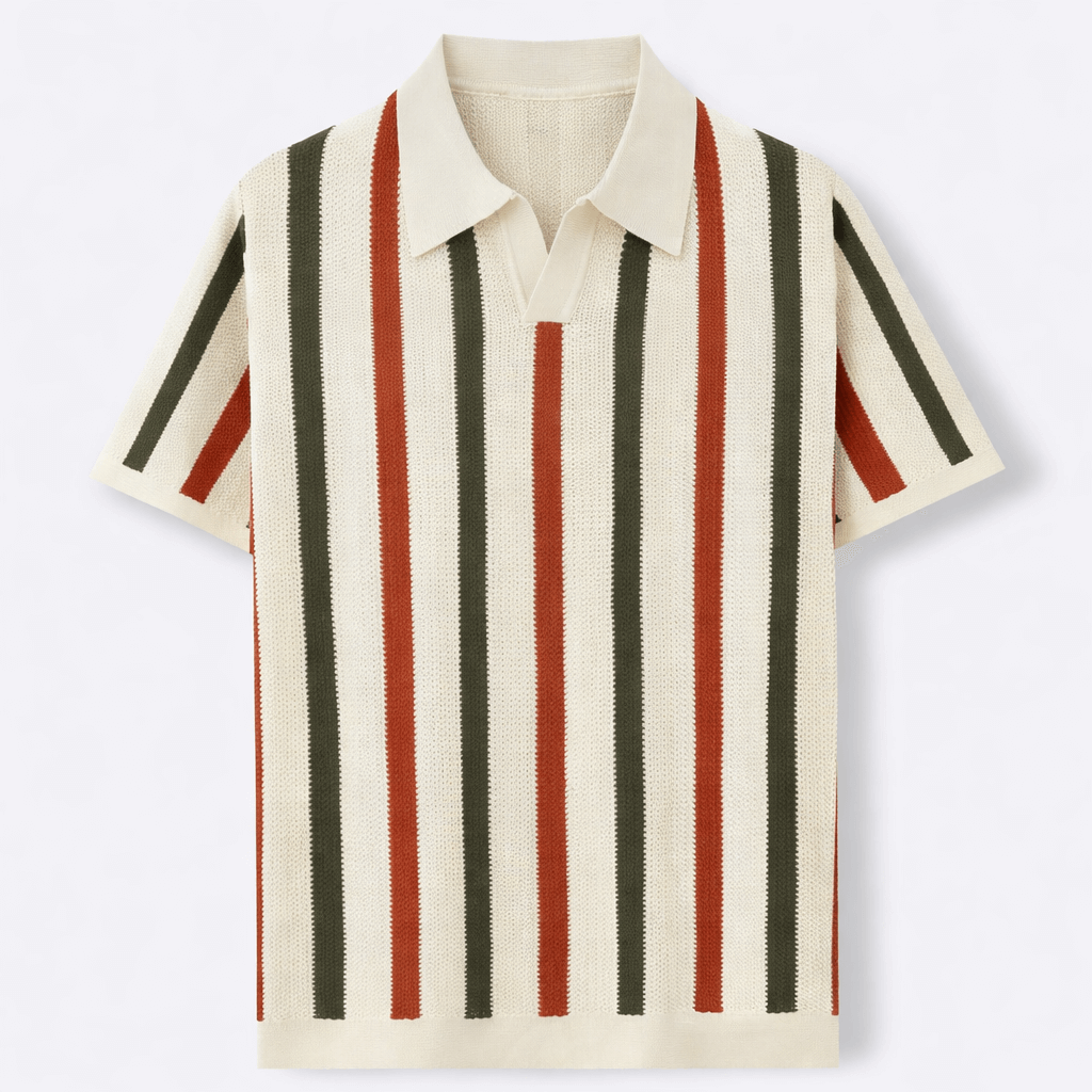 Camisa Polo de Tecido com Inspiração Vintage Palermo