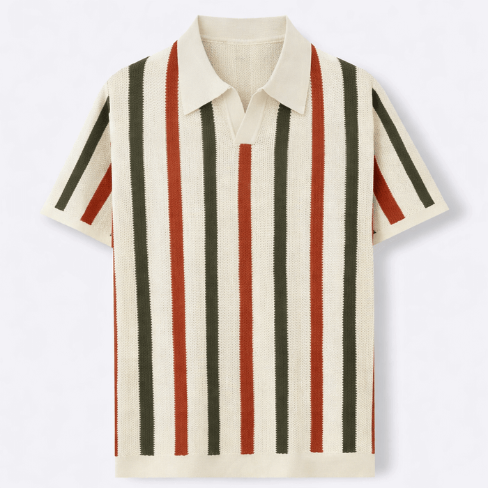 Camisa Polo de Tecido com Inspiração Vintage Palermo