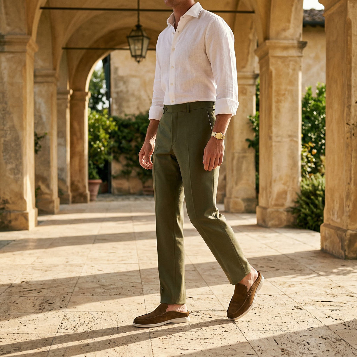 Mule Pelham de Camurça