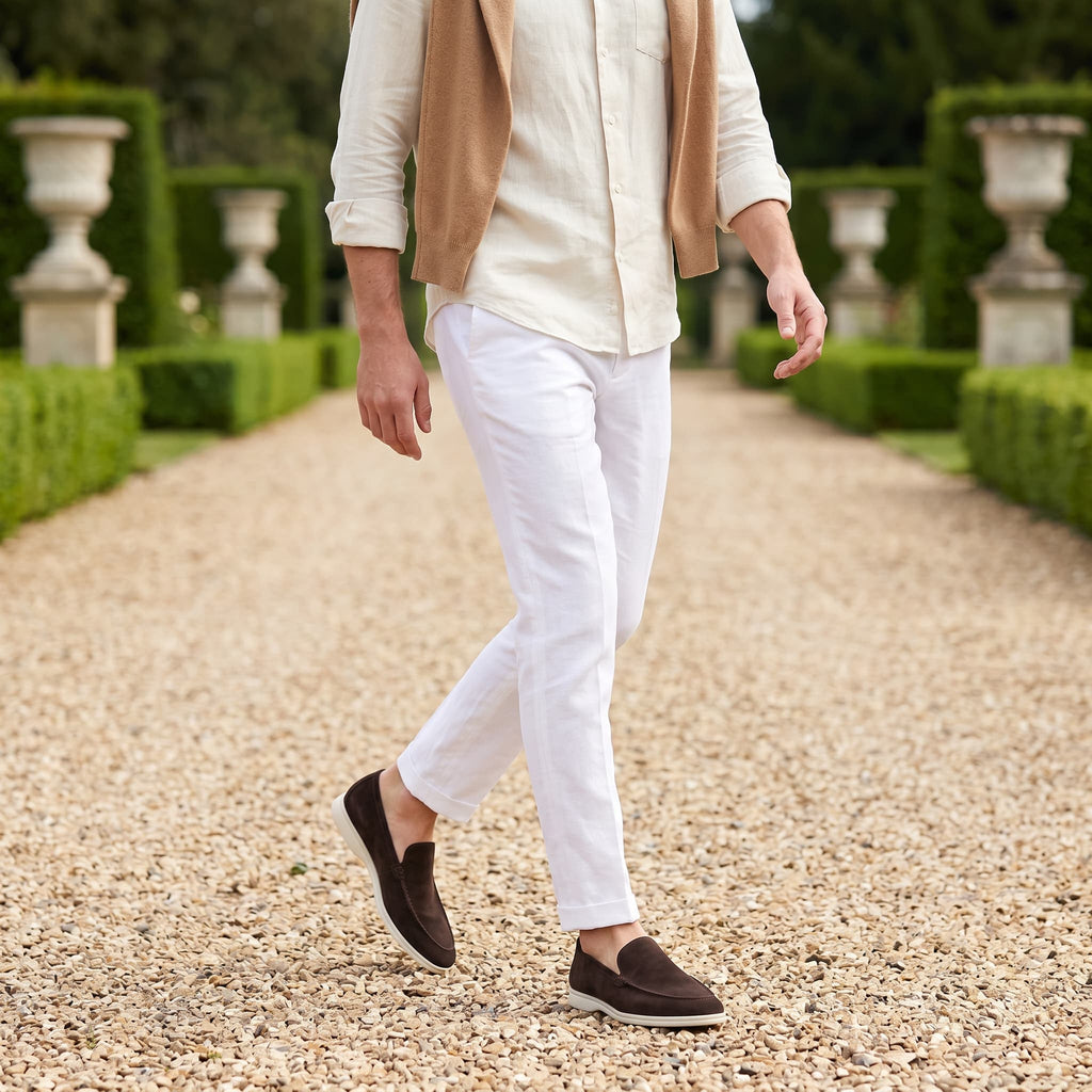 Mocassins Salcombe de Camurça Premium