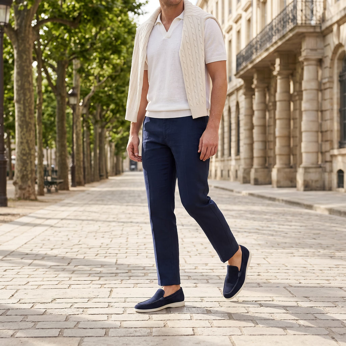 Mocassins Salcombe de Camurça Premium