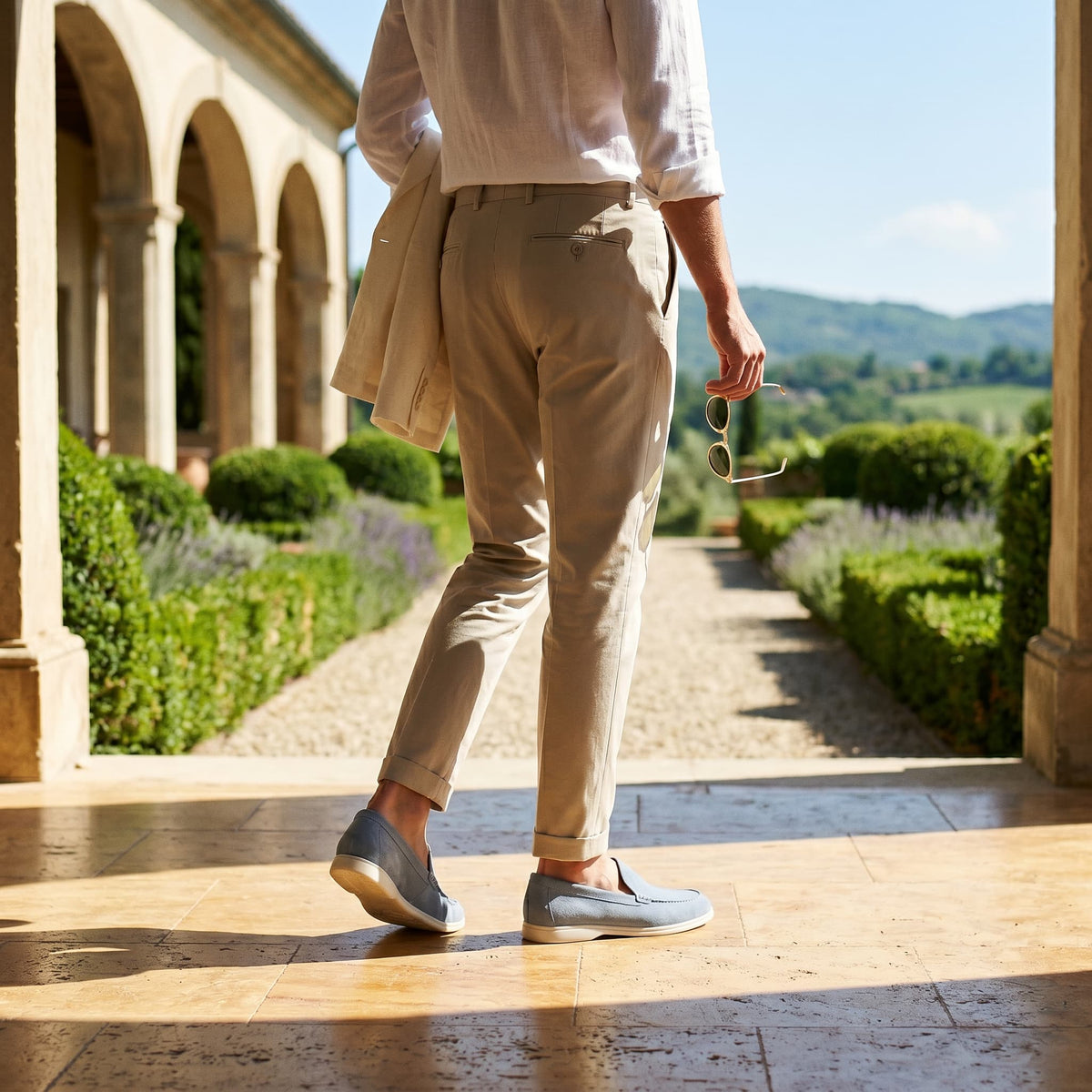 Mocassins Salcombe de Camurça Premium