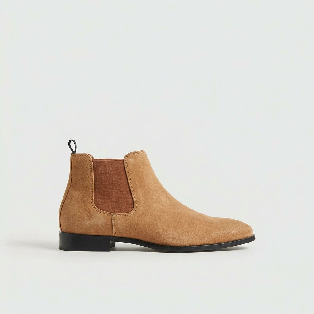 Botas Chelsea Stratton Premium em Camurça