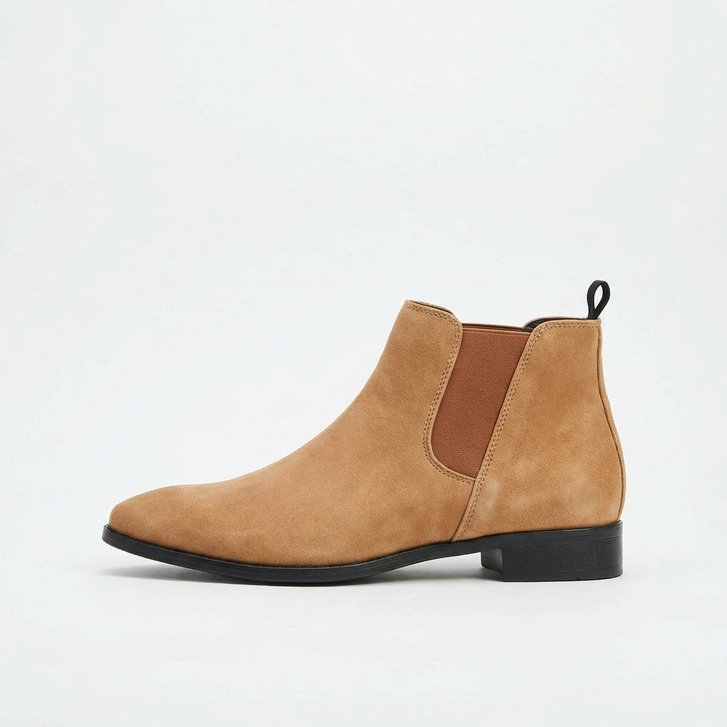 Botas Chelsea Stratton Premium em Camurça
